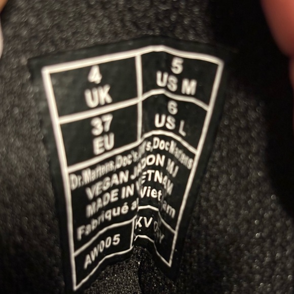 LAST ONE! Dr. Martens x Marc Jacobs Vegan Black Platform Jadon Boots with Charms - Picture 5 of 5